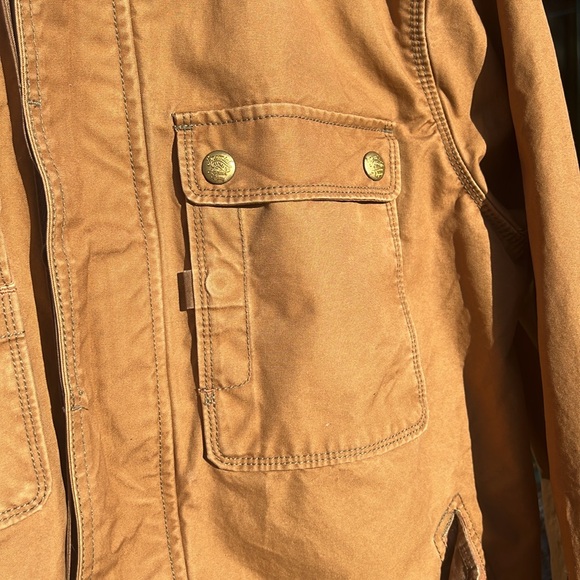 JEREMIAH CLOTHING PAXTON MILITARY JACKET in PEAT, XL - Picture 8 of 16